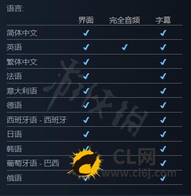 《失落迷城群星的诅咒》有中文吗？游戏支持语言一览