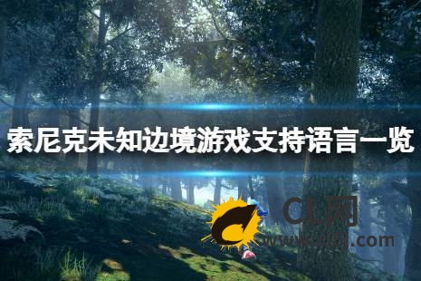《索尼克未知边境》有中文吗？游戏支持语言一览-CL网