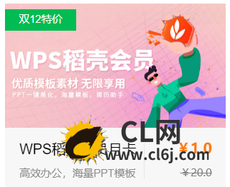 WPS会员1.9一个月 无限续费-CL网